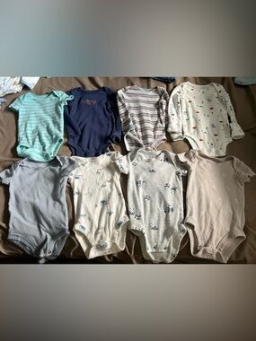 Carters Assorted Baby One-Piece Bodysuit all 3 months